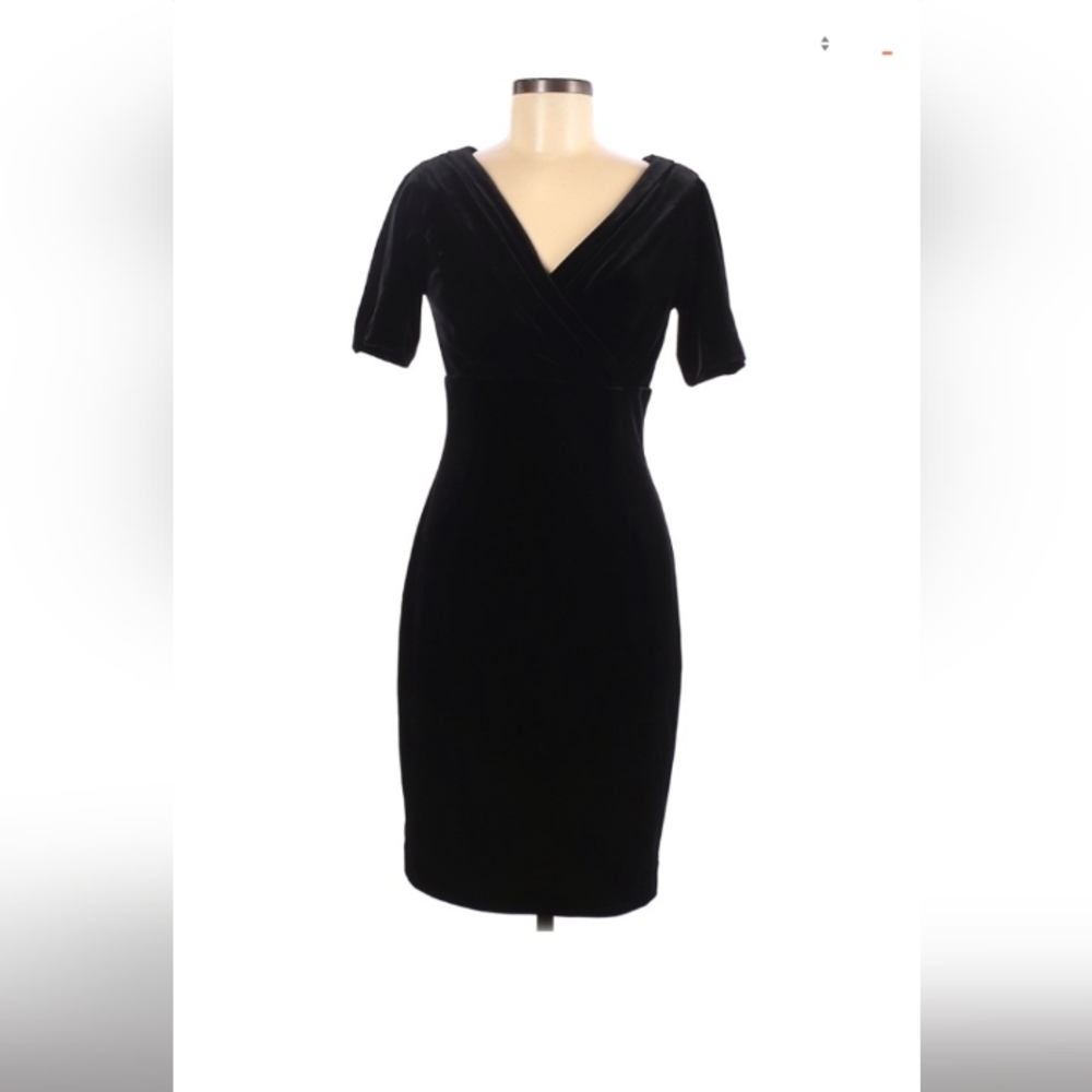 Brooks Brothers Black Midi Dress